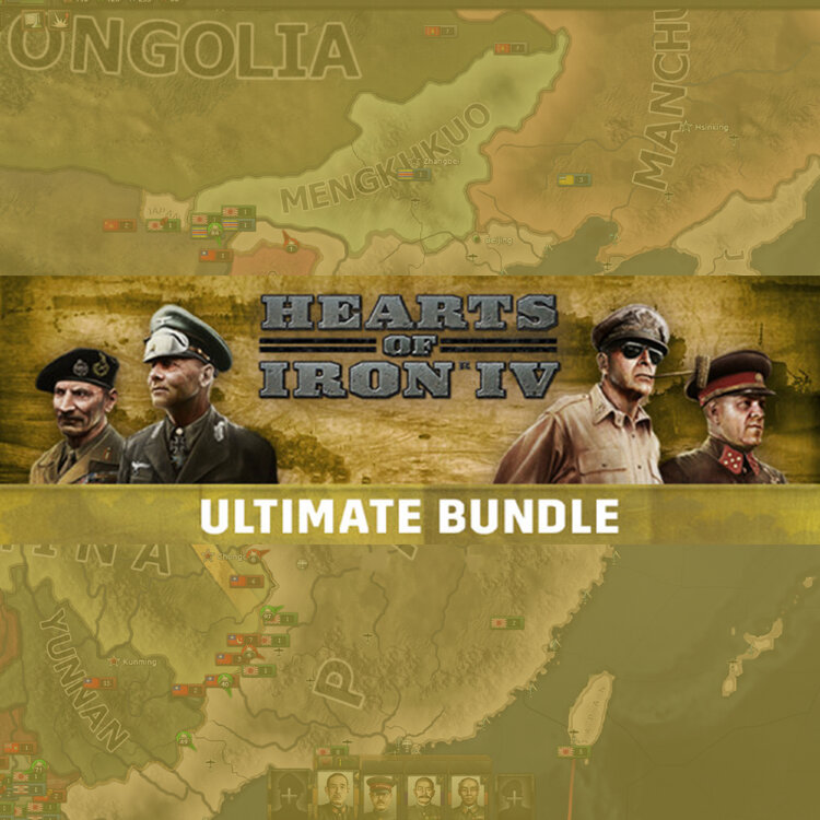 Игра Hearts of Iron IV: Ultimate Bundle PC, Steam Gift регион Россия, РФ