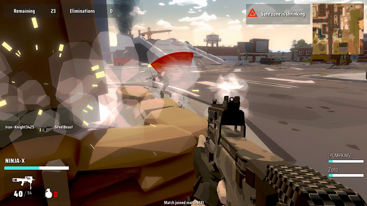 Polygon Bit Battle Royale