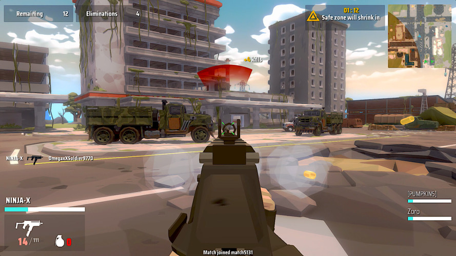 Polygon Bit Battle Royale