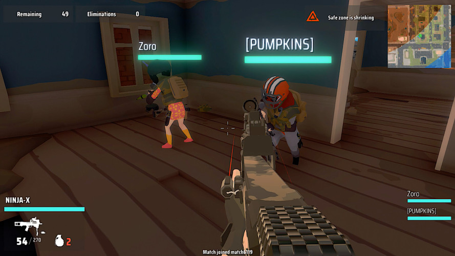 Polygon Bit Battle Royale