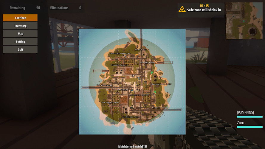 Polygon Bit Battle Royale