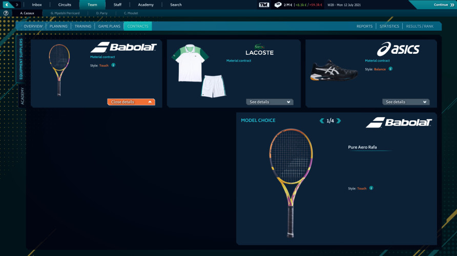 Tennis Manager 2021, Steam Gift