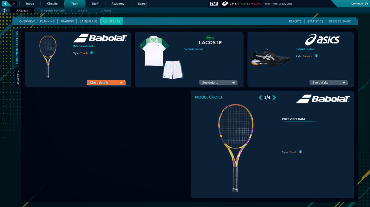 Tennis Manager 2021, Steam Gift