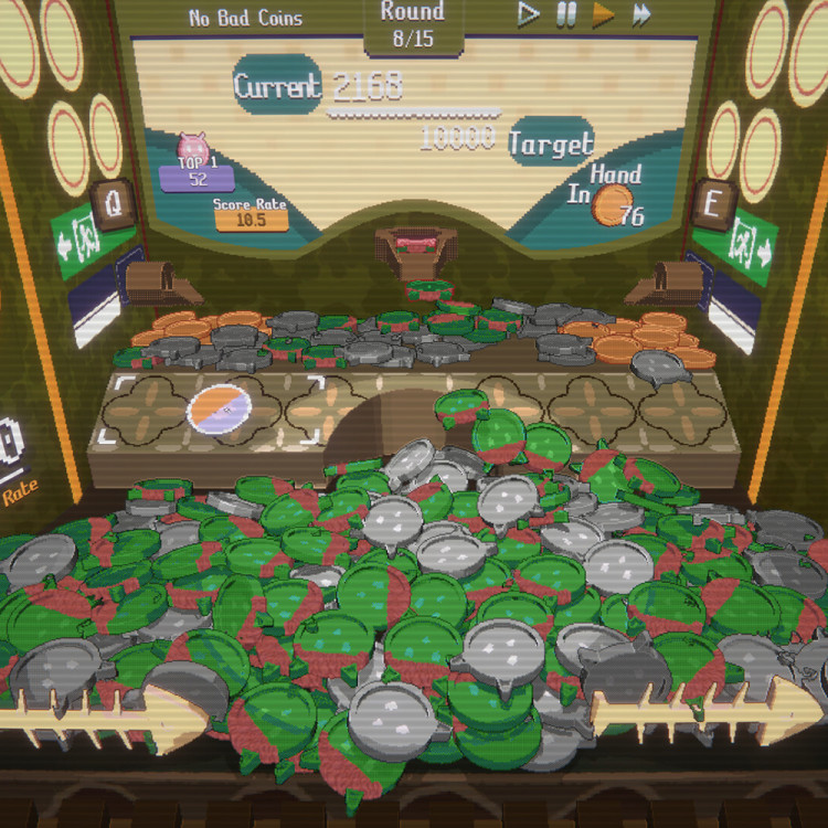 Игра RACCOIN: Coin Pusher Roguelike для PC / ПК, активация в стим Steam для региона РФ / Россия цифровой ключ