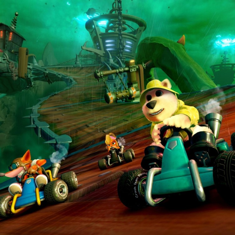 Набор Crash Team Racing Nitro-Fueled + Spyro