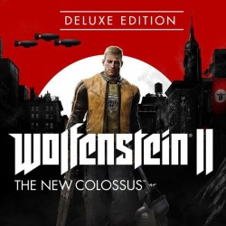Игра Wolfenstein II: The New Colossus Deluxe Edition для PC / ПК, активация в стим Steam для региона РФ / Россия цифровой ключ