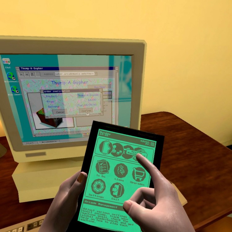 Игра Arcade Paradise VR PlayStation 4 и PlayStation 5