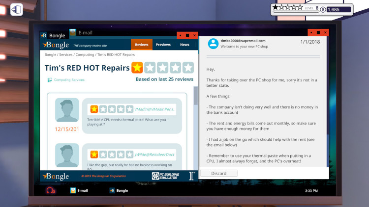 PC Building Simulator, Steam Gift