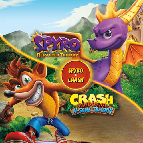 Игра Spyro + Crash Remastered PlayStation 4