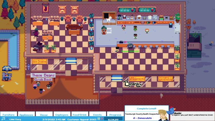 Beans: The Coffee Shop Simulator, Steam Gift