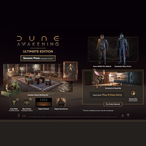Игра Dune: Awakening ULTIMATE для PC / ПК, активация в стим Steam для региона РФ / Россия цифровой ключ