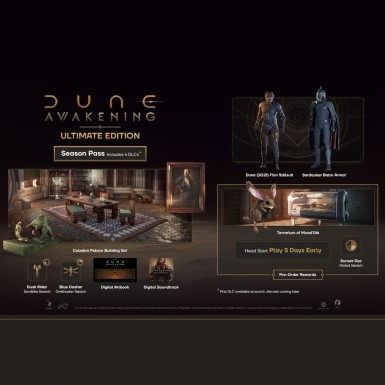 Игра Dune: Awakening ULTIMATE для PC / ПК, активация в стим Steam для региона РФ / Россия цифровой ключ