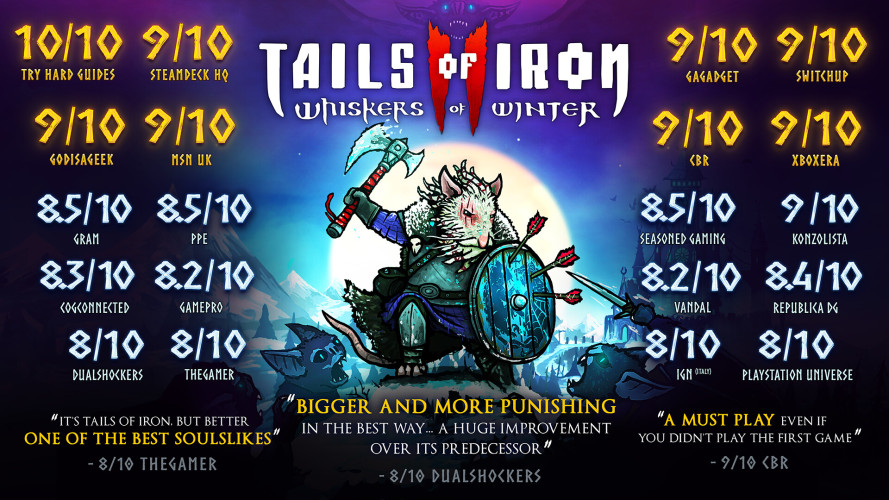 Tails of Iron 2: Whiskers of Winter, Steam Gift