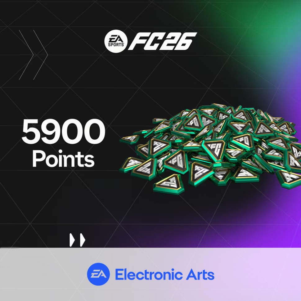 

Пополнение EA SPORTS FC 26 5900 Points EA APP Global