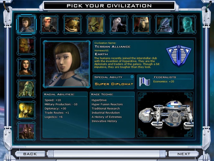 Galactic Civilizations® II: Ultimate Edition - Stardock Legends Pack, Steam Gift