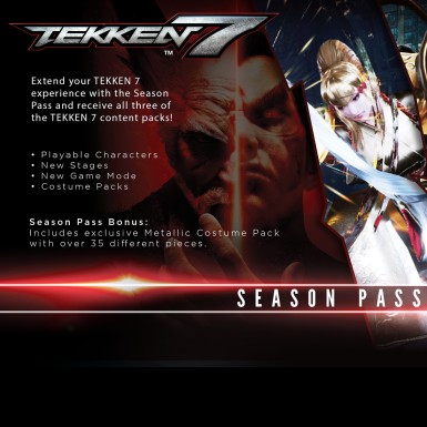 DLC Дополнение TEKKEN 7 - Season Pass PlayStation 4 и PlayStation 5