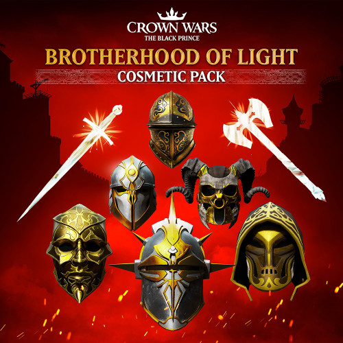 DLC Дополнение Crown Wars: The Black Prince - Brotherhood of Light Cosmetics Pack PC / ПК, активация в стим Steam для региона РФ / Россия цифровой ключ