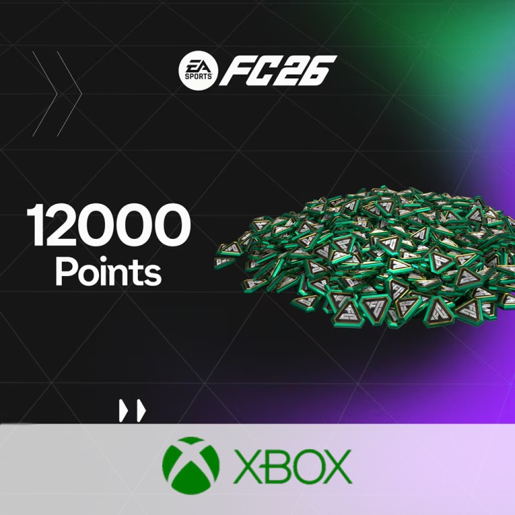Пополнение EA SPORTS FC 26 POINTS 12000 Xbox One / Series S / Series X