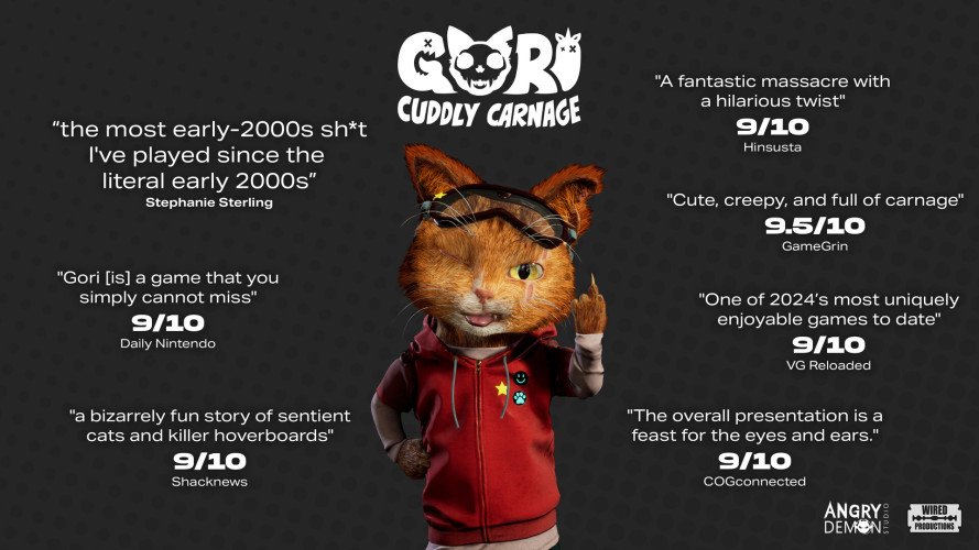 Gori: Cuddly Carnage, Steam Gift