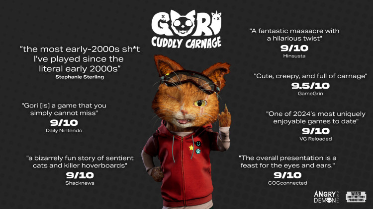 Gori: Cuddly Carnage, Steam Gift