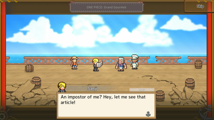 ONE PIECE: Grand Gourmet, Steam Gift