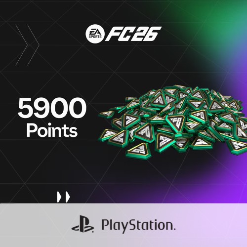 Пополнение EA SPORTS FC 26 POINTS 5900 PlayStation 4 и PlayStation 5