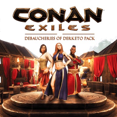 DLC Дополнение Conan Exiles - Debaucheries of Derketo Pack PC / ПК, активация в стим Steam для региона РФ / Россия цифровой ключ