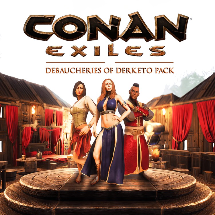 DLC Дополнение Conan Exiles - Debaucheries of Derketo Pack PC / ПК, активация в стим Steam для региона РФ / Россия цифровой ключ