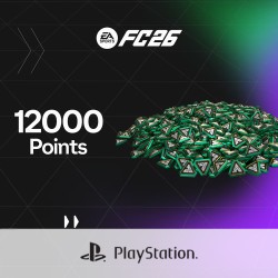 Пополнение EA SPORTS FC 26 POINTS 12000 PlayStation 4 и PlayStation 5