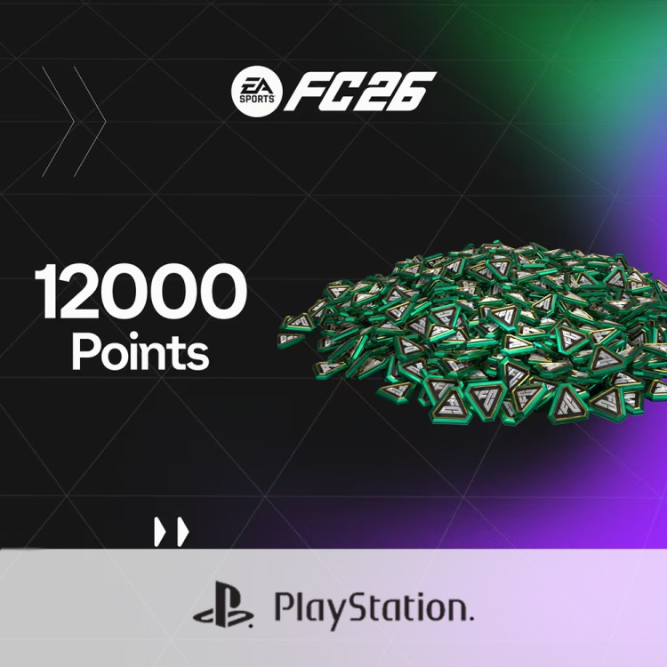 Пополнение EA SPORTS FC 26 POINTS 12000 PlayStation 4 и PlayStation 5