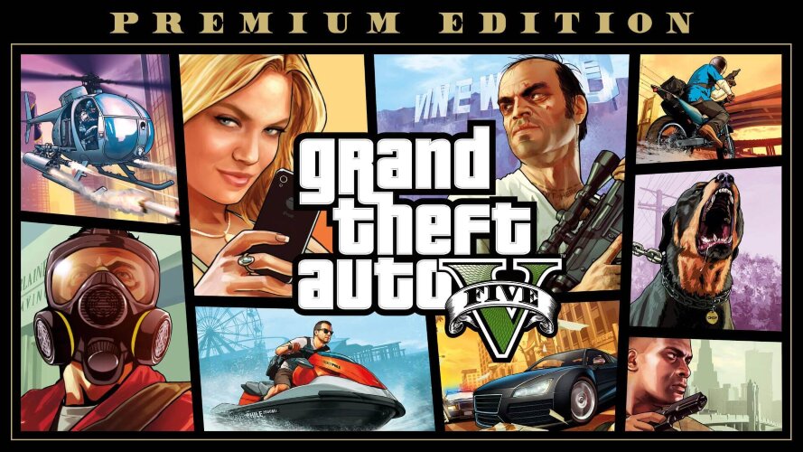 Игра Grand Theft Auto V Premium Edition PlayStation 4