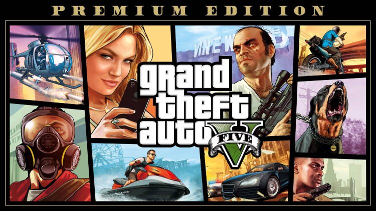Игра Grand Theft Auto V Premium Edition PlayStation 4