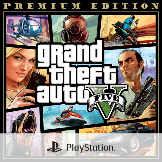 Игра Grand Theft Auto V Premium Edition PlayStation 4