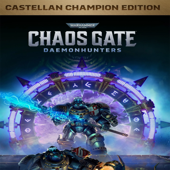 Игра Warhammer 40,000: Chaos Gate - Daemonhunters Castellan Champion Edition для PC / ПК, активация в стим Steam для региона РФ / Россия цифровой ключ
