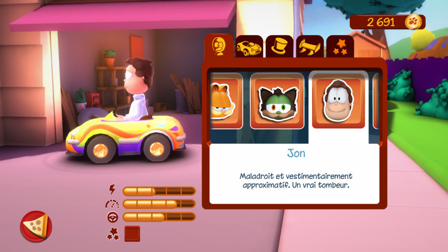 Garfield Kart, Steam Gift