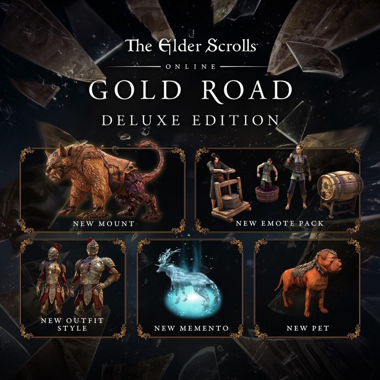Игра The Elder Scrolls Online Deluxe Collection: Gold Road для PC / ПК, активация в стим Steam для региона РФ / Россия цифровой ключ