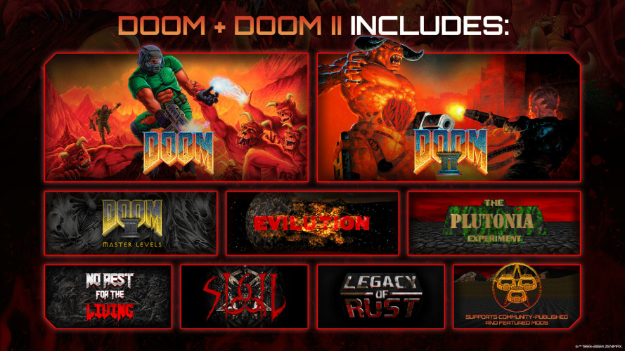 DOOM + DOOM II, Steam Gift
