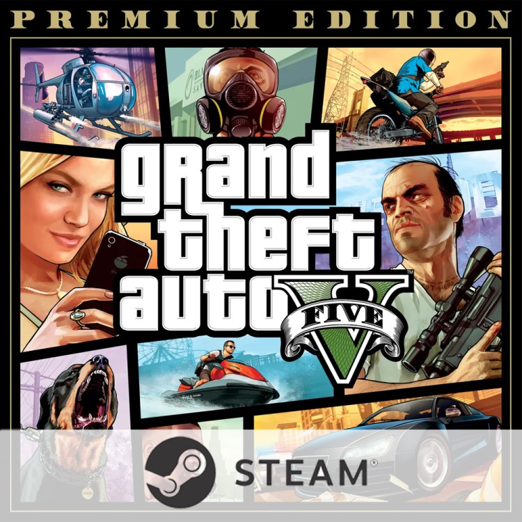 Игра Grand Theft Auto V Premium Edition GTA 5 Rockstar STEAM GIFT (Беларусь+СНГ)