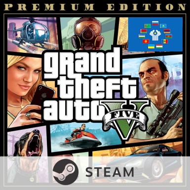 Игра Grand Theft Auto V Premium Edition GTA 5 Rockstar STEAM GIFT (Беларусь+СНГ)