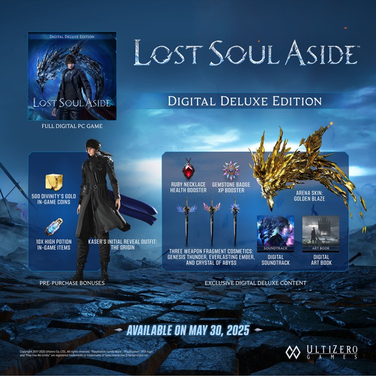 Игра Lost Soul Aside - Digital Deluxe Edition PlayStation 5