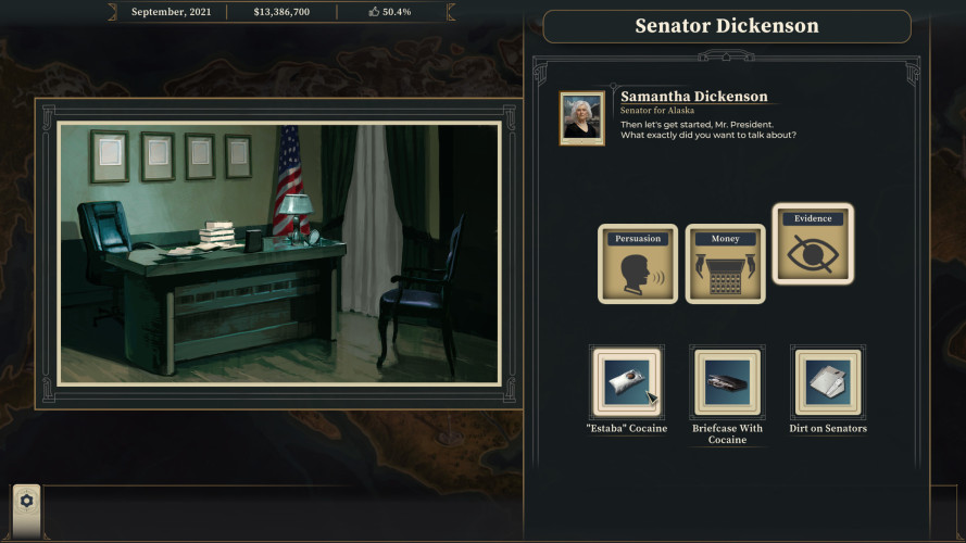 This Is the President, Steam Gift
