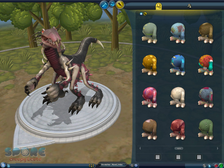SPORE™ Creepy & Cute Parts Pack, Steam Gift
