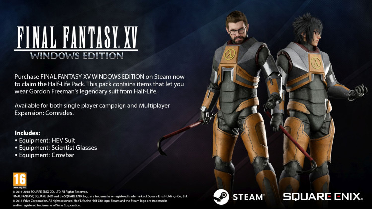 FINAL FANTASY XV WINDOWS EDITION, Steam Gift