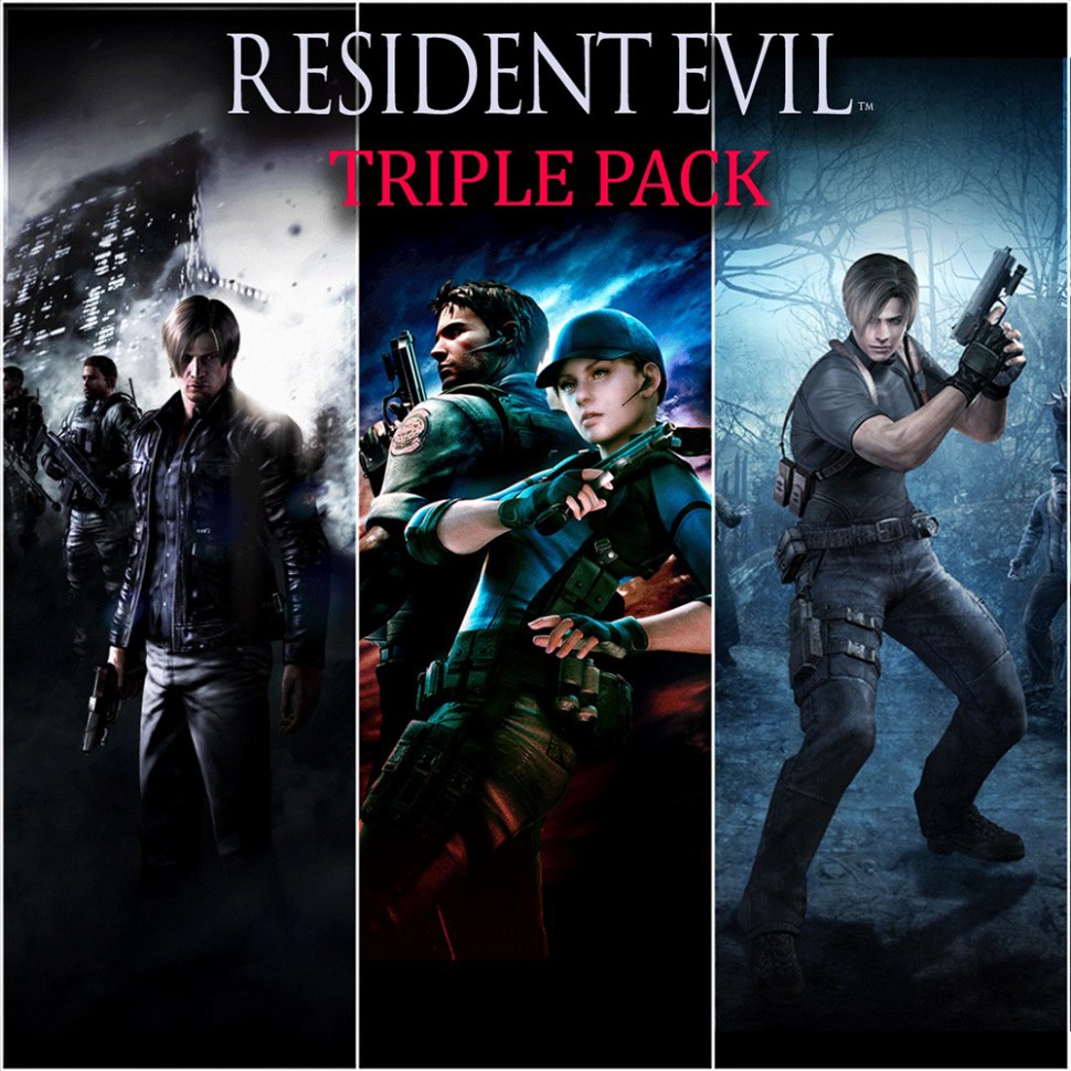 

RESIDENT EVIL TRIPLE PACK (4,5,6)
