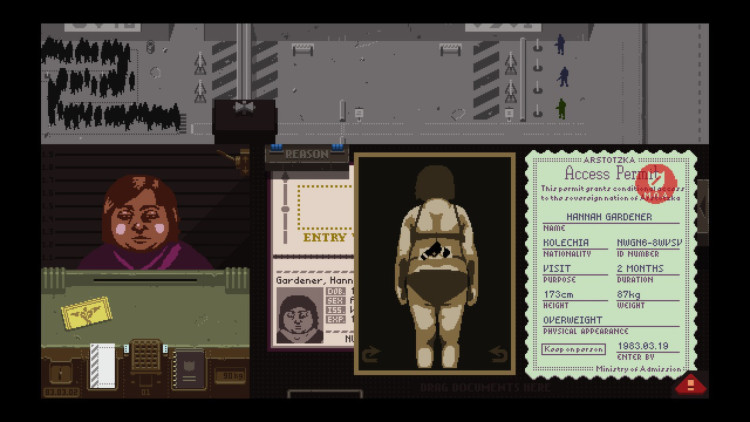 Papers, Please, Steam Gift