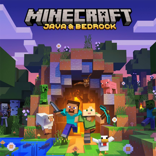 Игра Minecraft: Java & Bedrock Edition для PC / ПК, активация в Microsoft Store, регион Глобал, цифровой ключ