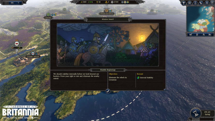 A Total War Saga: THRONES OF BRITANNIA, Steam Gift