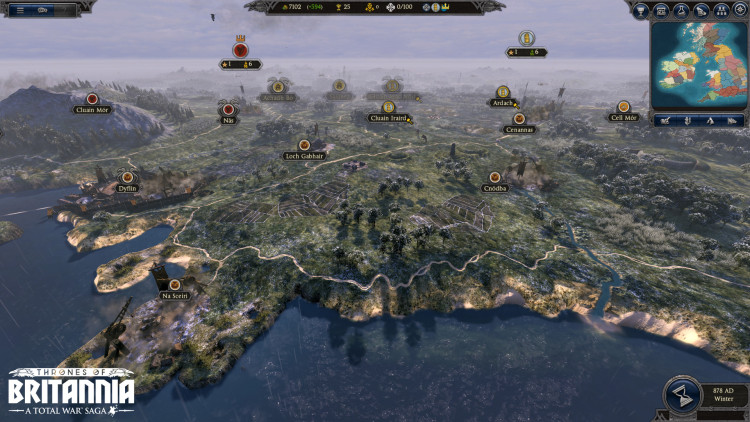 A Total War Saga: THRONES OF BRITANNIA, Steam Gift