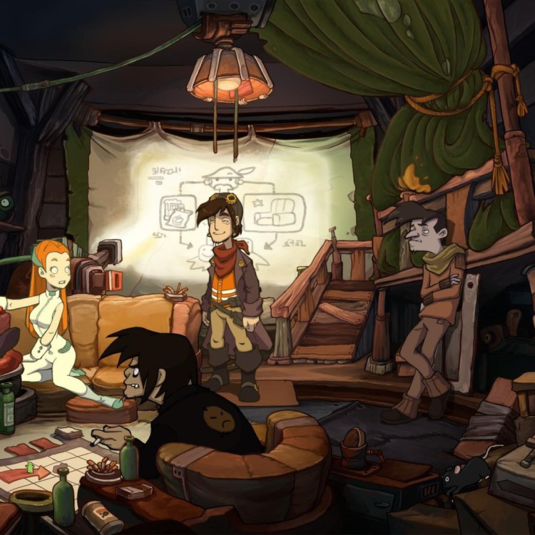 Игра Chaos on Deponia PC / ПК, активация в стим Steam для региона РФ / Россия цифровой ключ