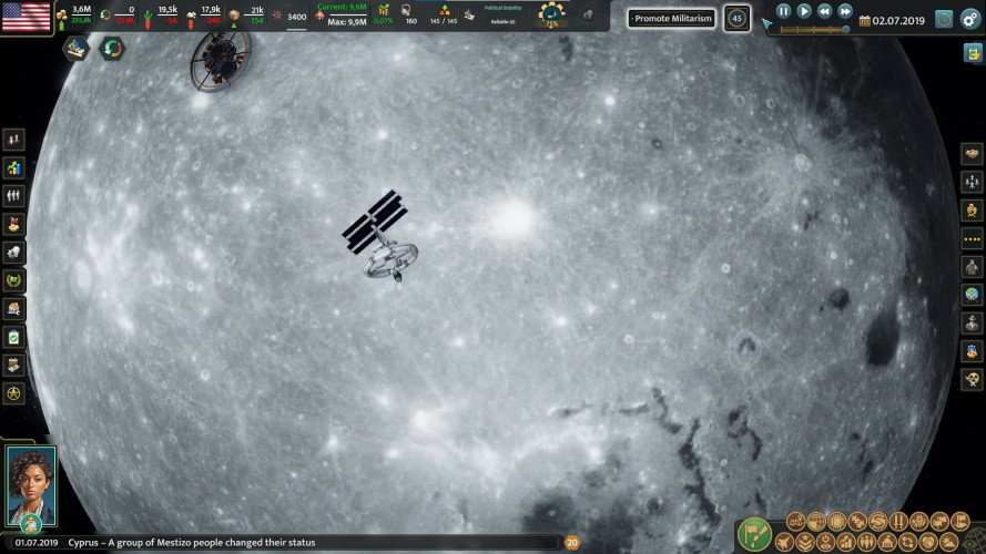 Realpolitiks 3: Earth and Beyond, Steam Gift